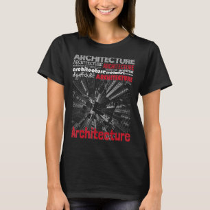 Architektur-Ingenieur-Planeraufbau T-Shirt