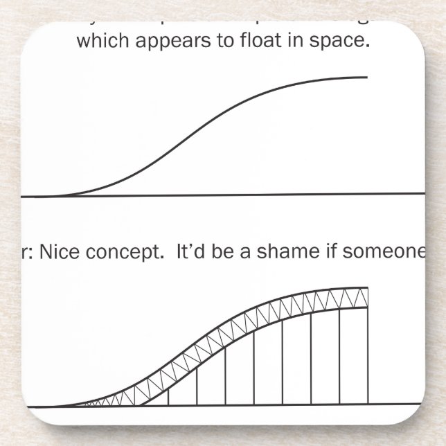 Architektur/Ingenieur Untersetzer (Vorderseite)