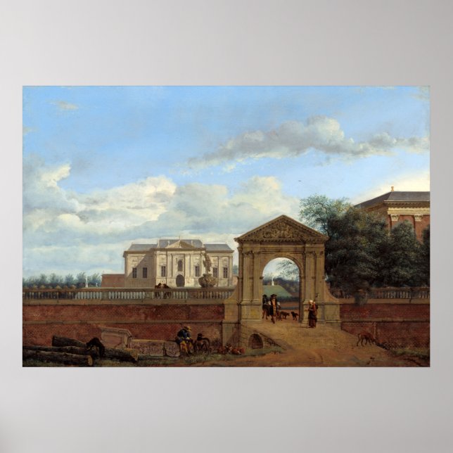 Architektur - Jan van der Heyden Fine Art Poster (Vorne)