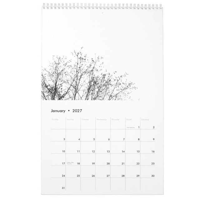 Architektur Kalender (Jan 2027)