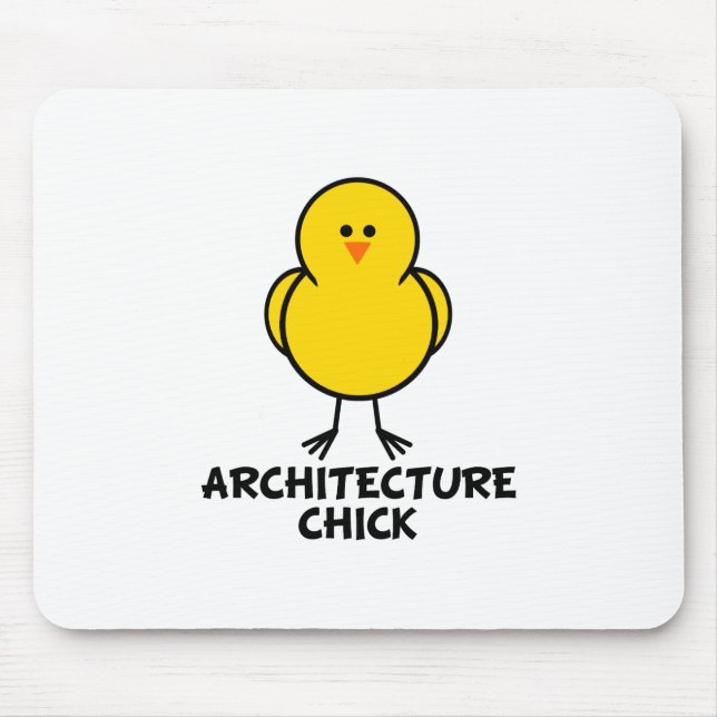Architektur-Küken Mousepad (Vorne)