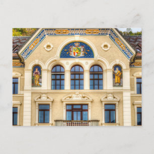 Architektur Liechtensteins Postkarte