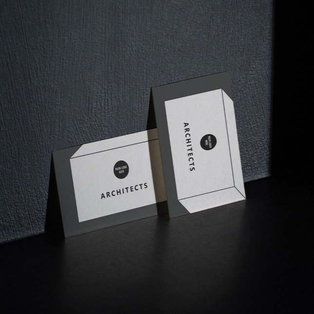 Architektur Masterplan Innendesign Box Visitenkarte (Perfect for business)