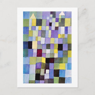 Architektur, Paul Klee Postkarte