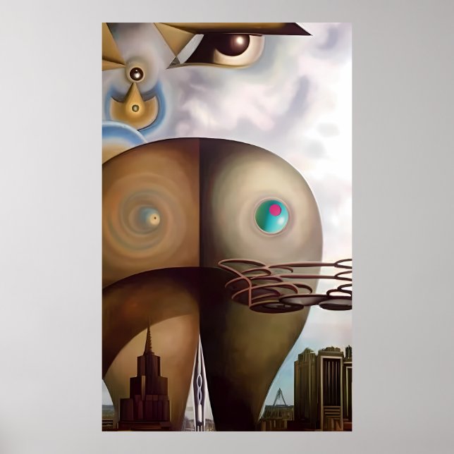 Architektur Posterior - Ken Gage Surreal Art Poster (Vorne)