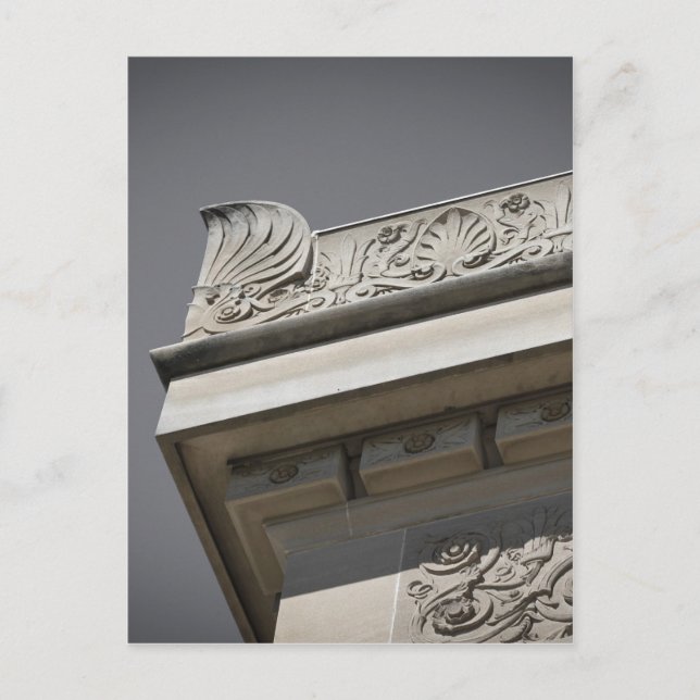 Architektur Postkarte (Vorderseite)