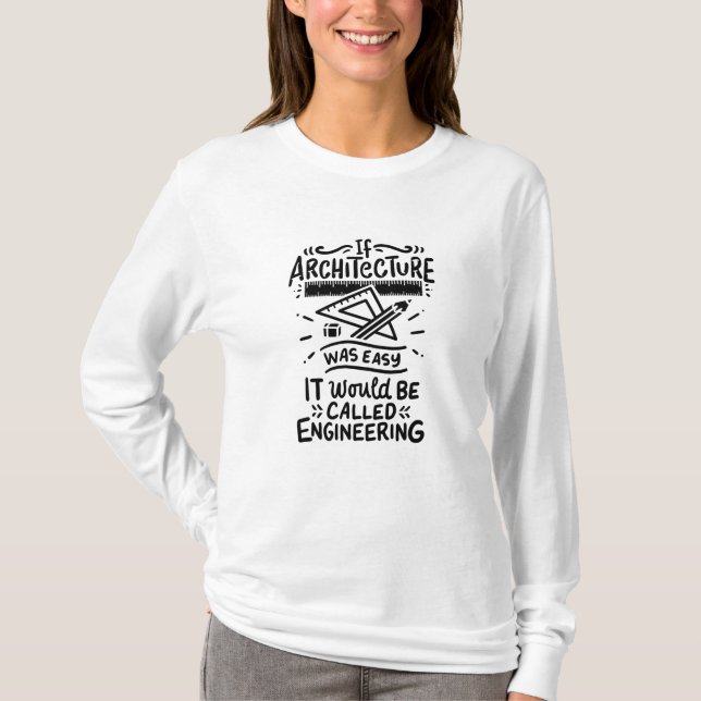 Architektur T-Shirt (Vorderseite)