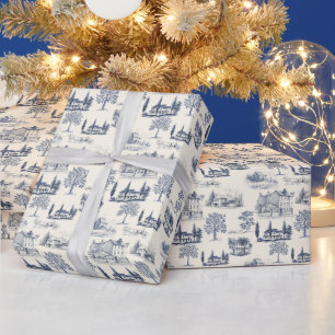 Architektur-Toile Geschenkpapier