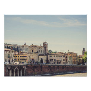 Architektur Verona, Italien Poster