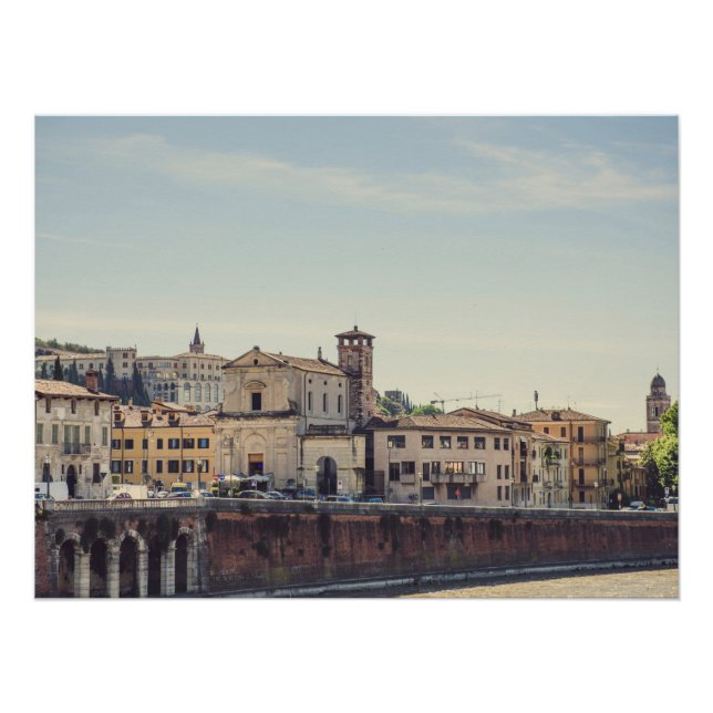 Architektur Verona, Italien Poster (Vorderseite)