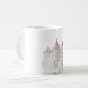 Architektur von Belarus Mir Kaffeetasse