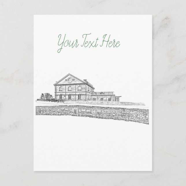Architektur von Belarus Orsha Postkarte (Vorderseite)