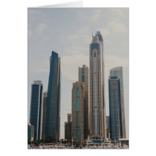 Architektur von Dubai Marina