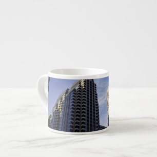 Architektur von im Stadtzentrum gelegenem Boston Espressotasse