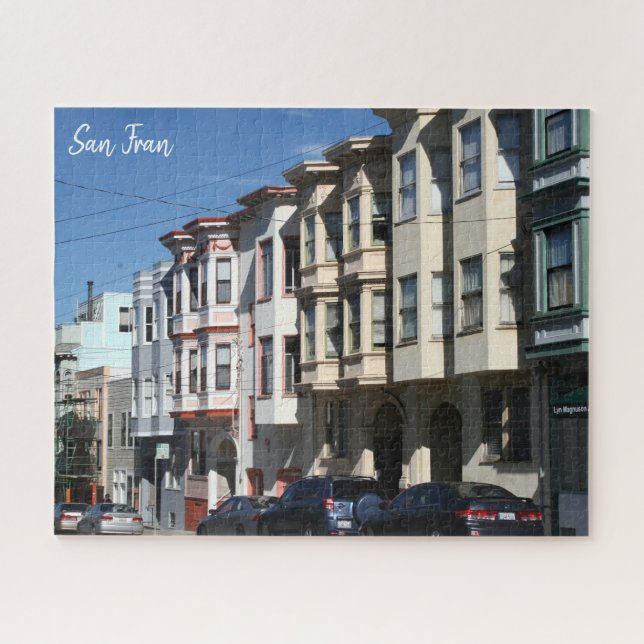 Architektur von San Francisco Puzzle (Horizontal)