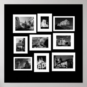 Architektur Weißrussland Minsk Grodno Vitebsk Bres Poster