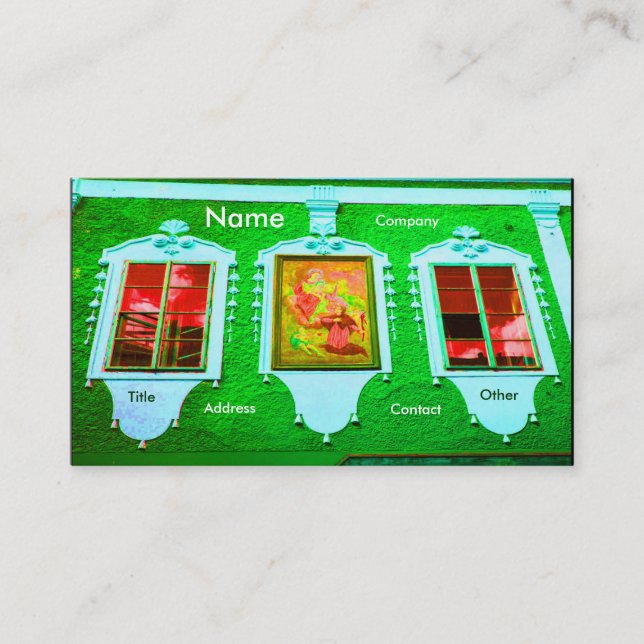 Architektur Windows III Visitenkarte (Vorderseite)