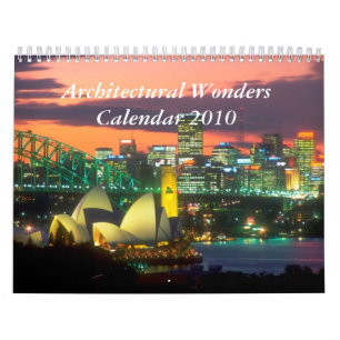 Architekturanblick des Weltkalenders 2010 Kalender