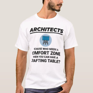 Architekturarchitektur für Tischbau T-Shirt
