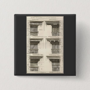 Architekturaufträge, Vintage Unternehmungen Button