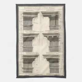 Architekturaufträge, Vintage Unternehmungen Geschirrtuch