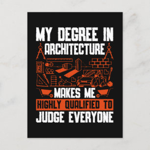 Architekturbüro Feiertagspostkarte