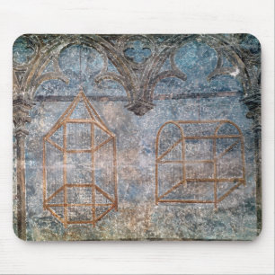 Architekturdetails von Schlafzimmer Papstes Mousepad