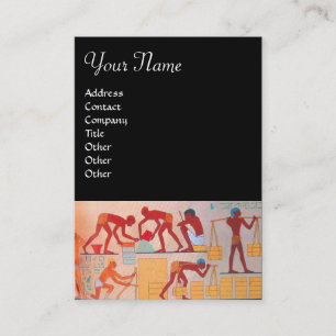 ARCHITEKTURELLE BAUUNG Gelb, schwarz Visitenkarte