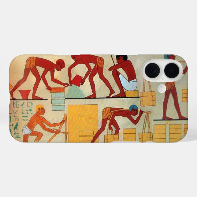 ARCHITEKTURELLER BAU VON ANTIQUE ÄGYPT Case-Mate iPhone HÜLLE (Rückseite (Horizontal))