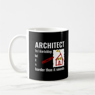Architekturgeschenk für Architekten Kaffeetasse