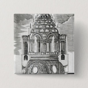 Architekturillustration Button