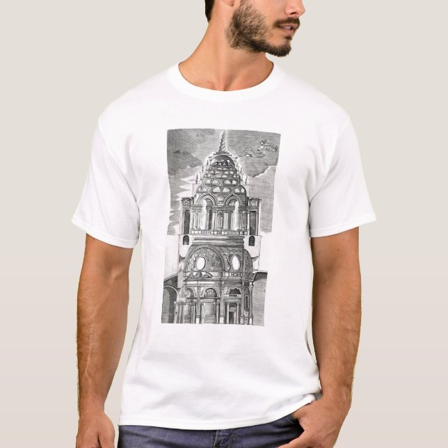 Architekturillustration T-Shirt (Vorderseite)