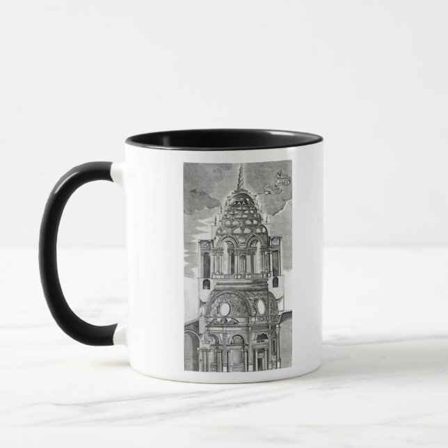 Architekturillustration Tasse (Links)