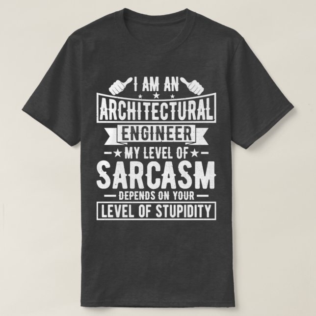 Architekturingenieur Architekturingenieur T-Shirt (Design vorne)