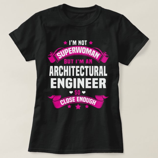 Architekturingenieur T-Shirt (Design vorne)