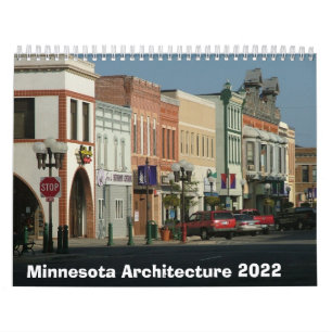 Architekturkalender von Minnesota - 2022 Kalender