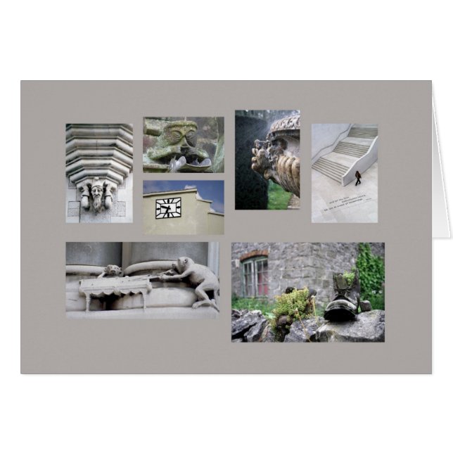 Architekturkarte (Vorderseite (Horizontal))