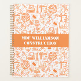 Architekturplaningenieur in weiß und braun planer