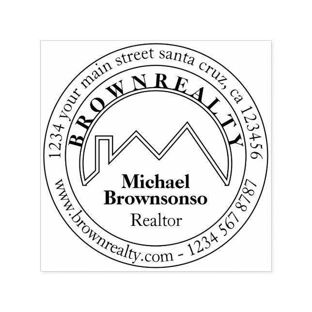 Architekturruderlogo Real Anwesen Agent Permastempel (Design)