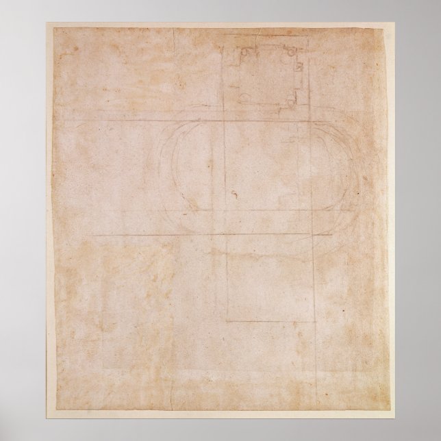 Architekturskizze Poster (Vorne)