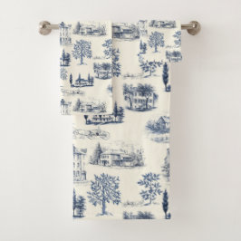 Architekturstadt Badhandtuch Set