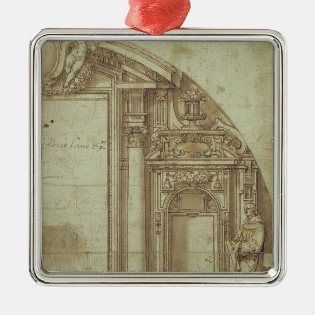 Architekturstudie Ornament Aus Metall (Vorne)