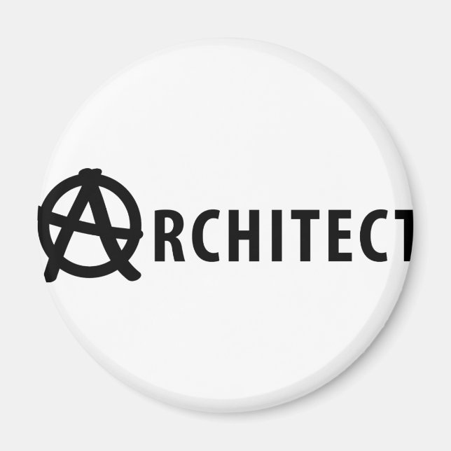 Architektursymbol Magnet (Vorne)