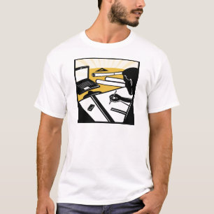Architekturzeichner an zeichnenarchitekten der T-Shirt
