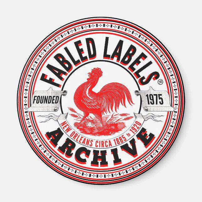Archiv der Fabled Labels Magnet (Vorne)