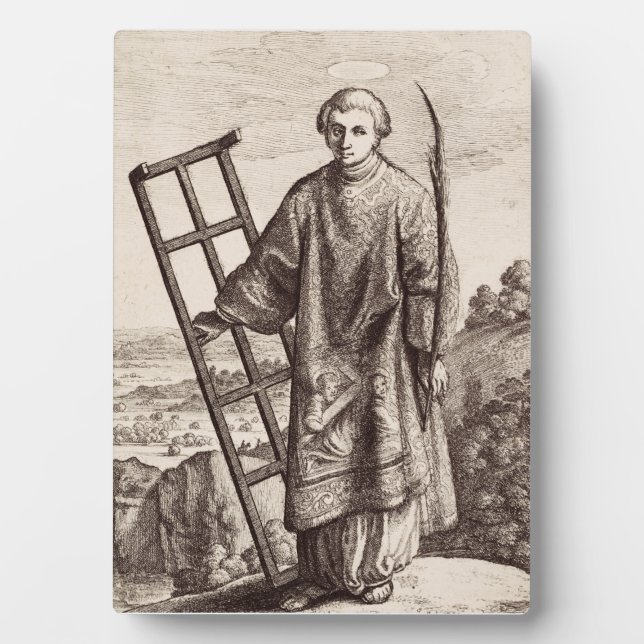 Archiv der Heiligen Heiligen von Saint-Lawrence Fotoplatte (Vorderseite)