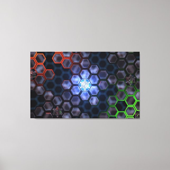 Archiv (Nebenstehend) Leinwanddruck (Vorderseite)