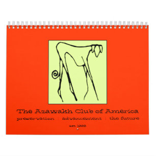 Archivalische 2009 der Azawakh Verein-Kalender Kalender