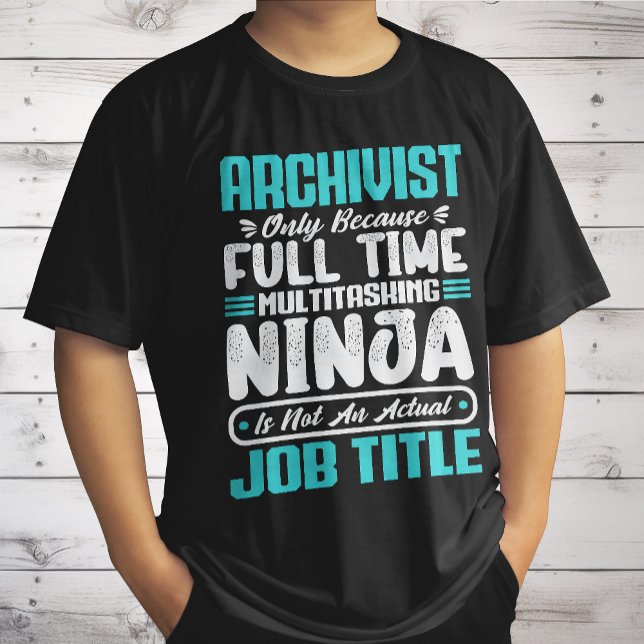 Archivar Funny Job Beruf Karrierearchivisten T-Shirt (Von Creator hochgeladen)