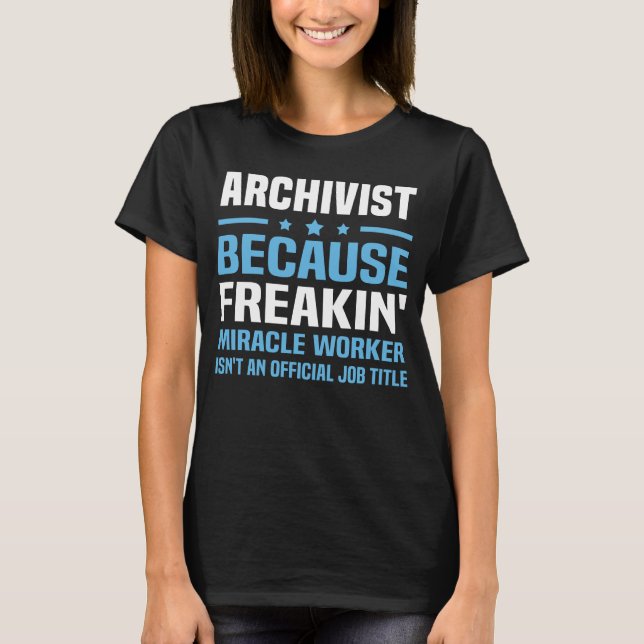 Archivar T-Shirt (Vorderseite)